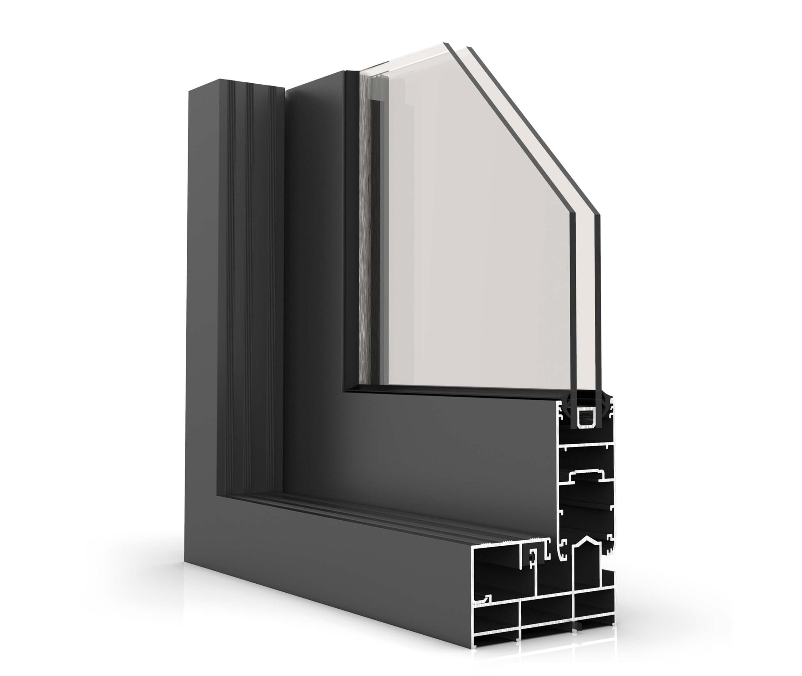 در و پنجره نرمال مدل N FLAT MONO