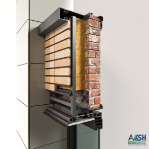 نمای آجر خشک