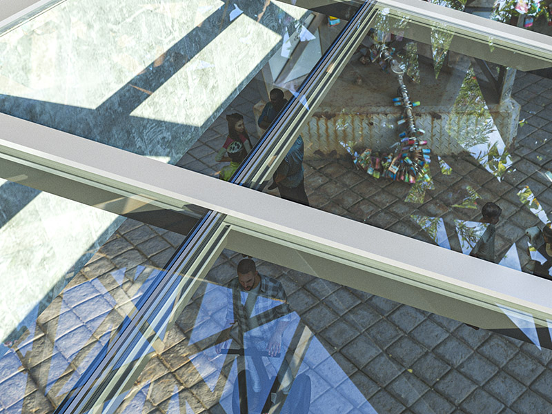 اسکای لایت یا سقف شیشه ای